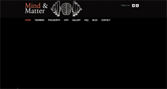 Desktop Screenshot of mindandmatterfitness.com